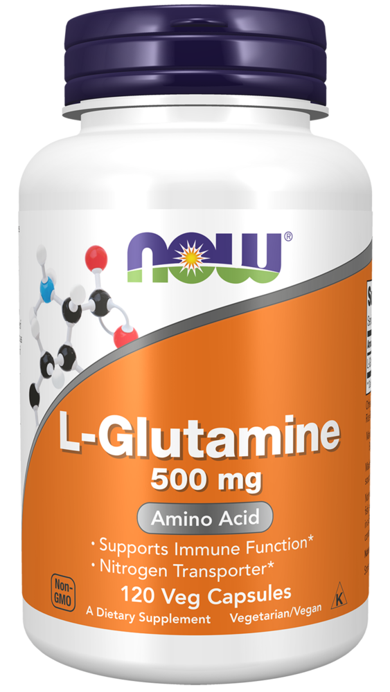  L-Glutamine 500mg Curated Wellness