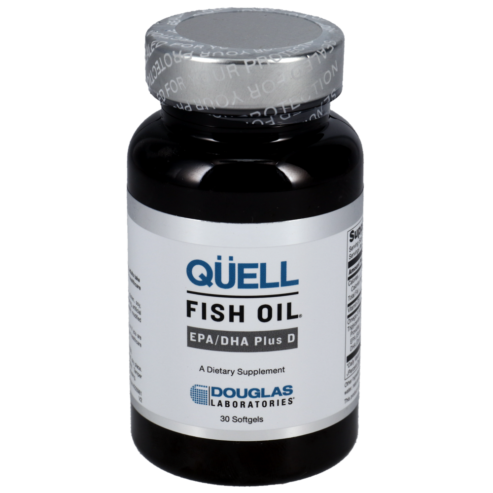  Quell Fish Oil EPA/DHA plus Vitamin D Curated Wellness