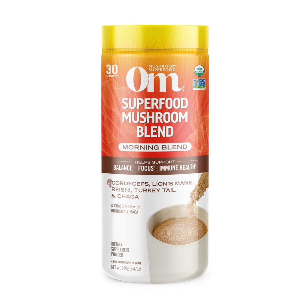  Mushroom Morning Energy Blend Powder Curated Wellness