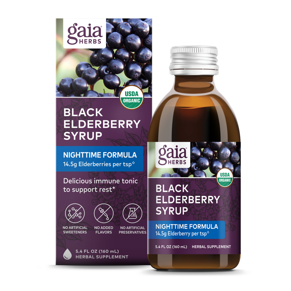  Black Elderberry NightTime Syrup Curated Wellness