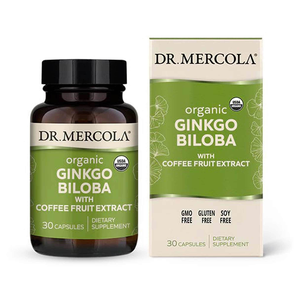  Organic Ginkgo Biloba Curated Wellness
