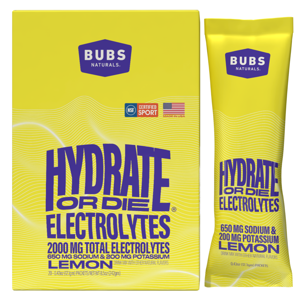  Hydrate or Die Electrolytes - Lemon Curated Wellness