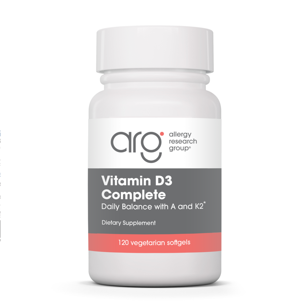  Vitamin D3 Complete Daily Balance with A and K2 Curated Wellness