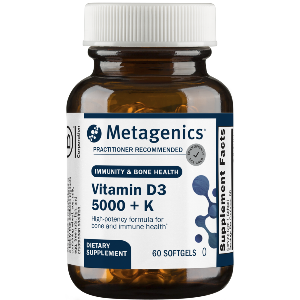  Vitamin D3 5000 + K Curated Wellness