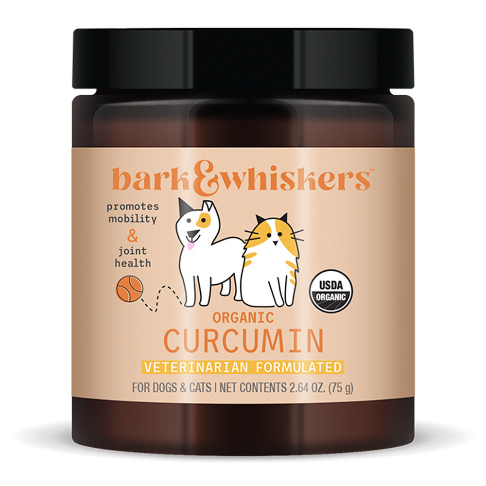  Organic Curcumin for Dogs & Cats Curated Wellness
