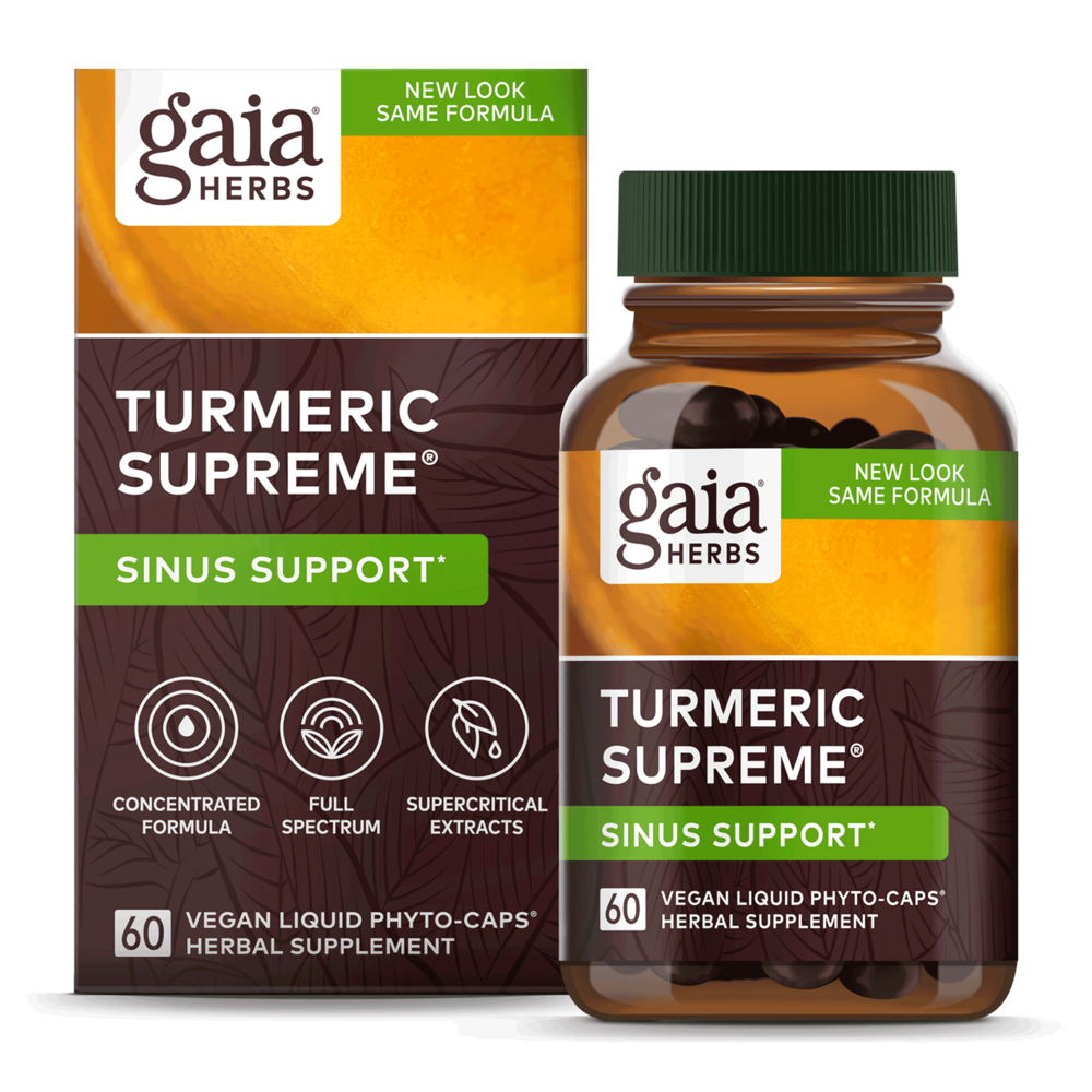  Turmeric Supreme® Sinus Support Curated Wellness