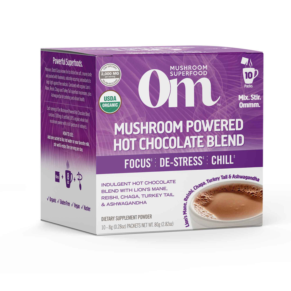  Mushroom Powered Hot Chocolate Curated Wellness