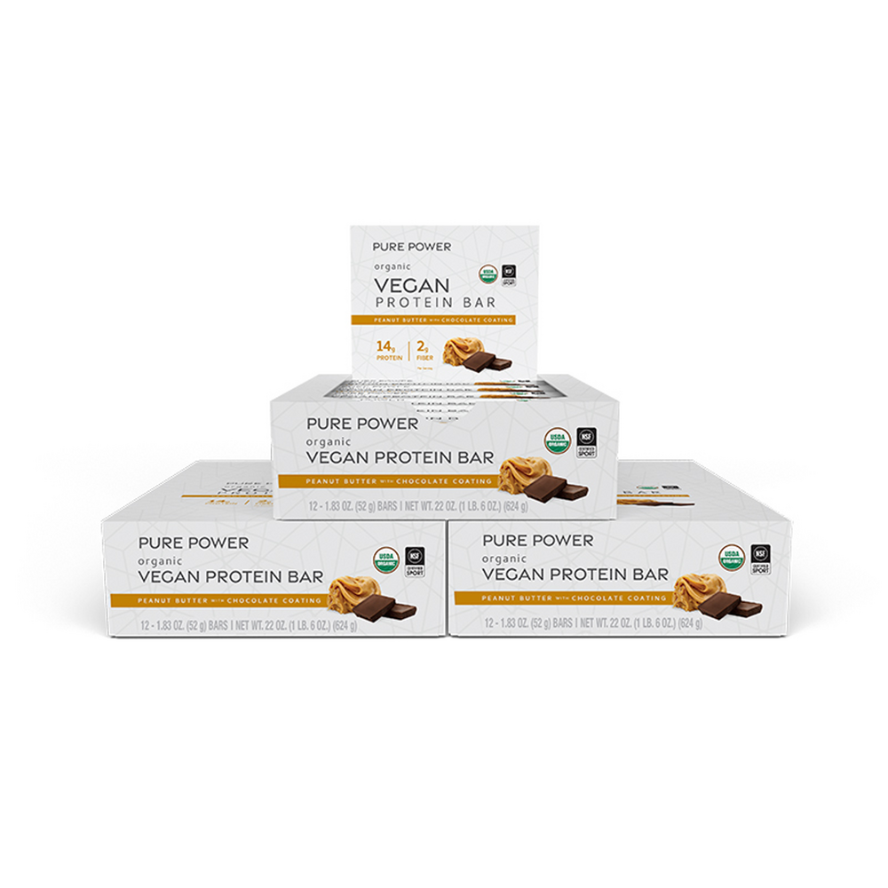  Pure Power Peanut Butter Bars Curated Wellness