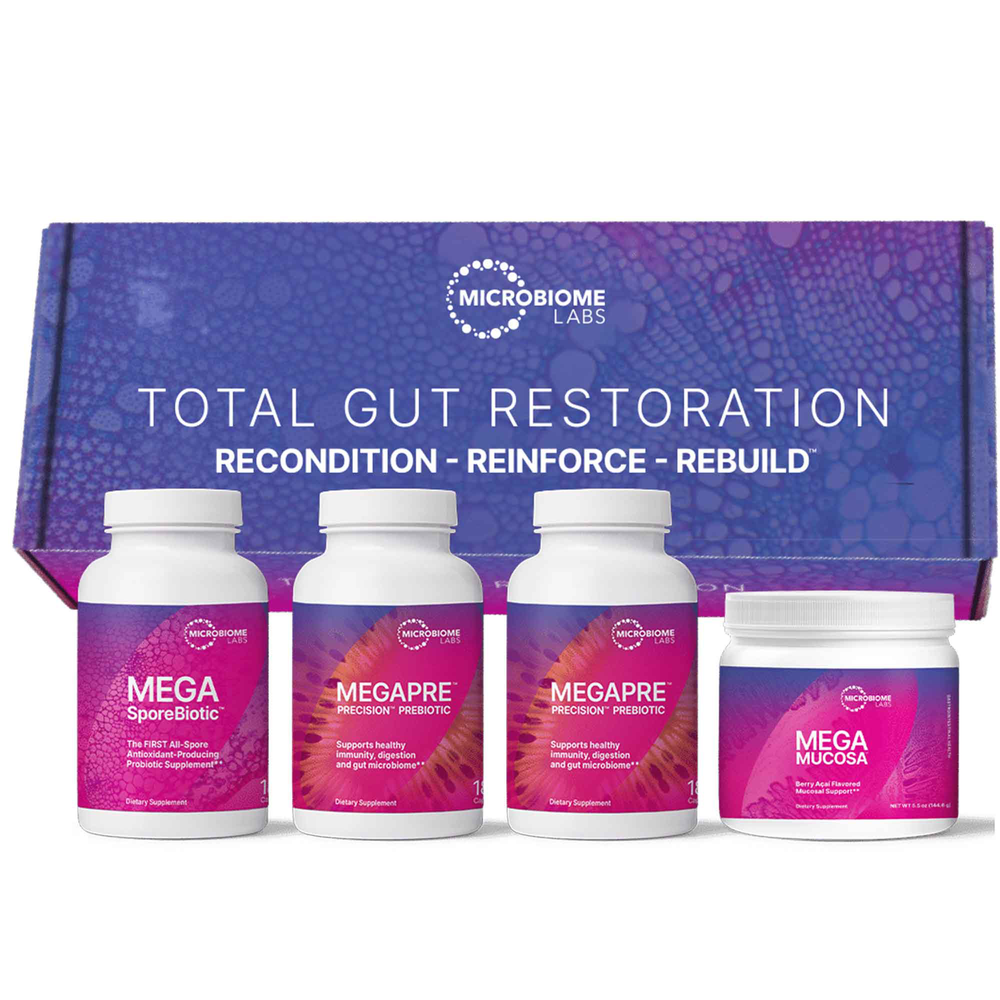  Total Gut Restoration – Kit 3 Curated Wellness