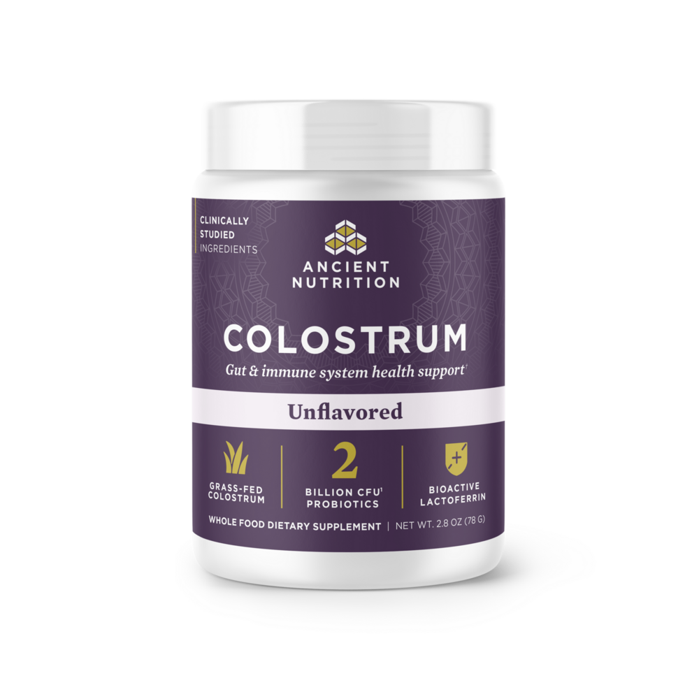  Colostrum Powder Gut & Immune System Health, Unflavored Curated Wellness