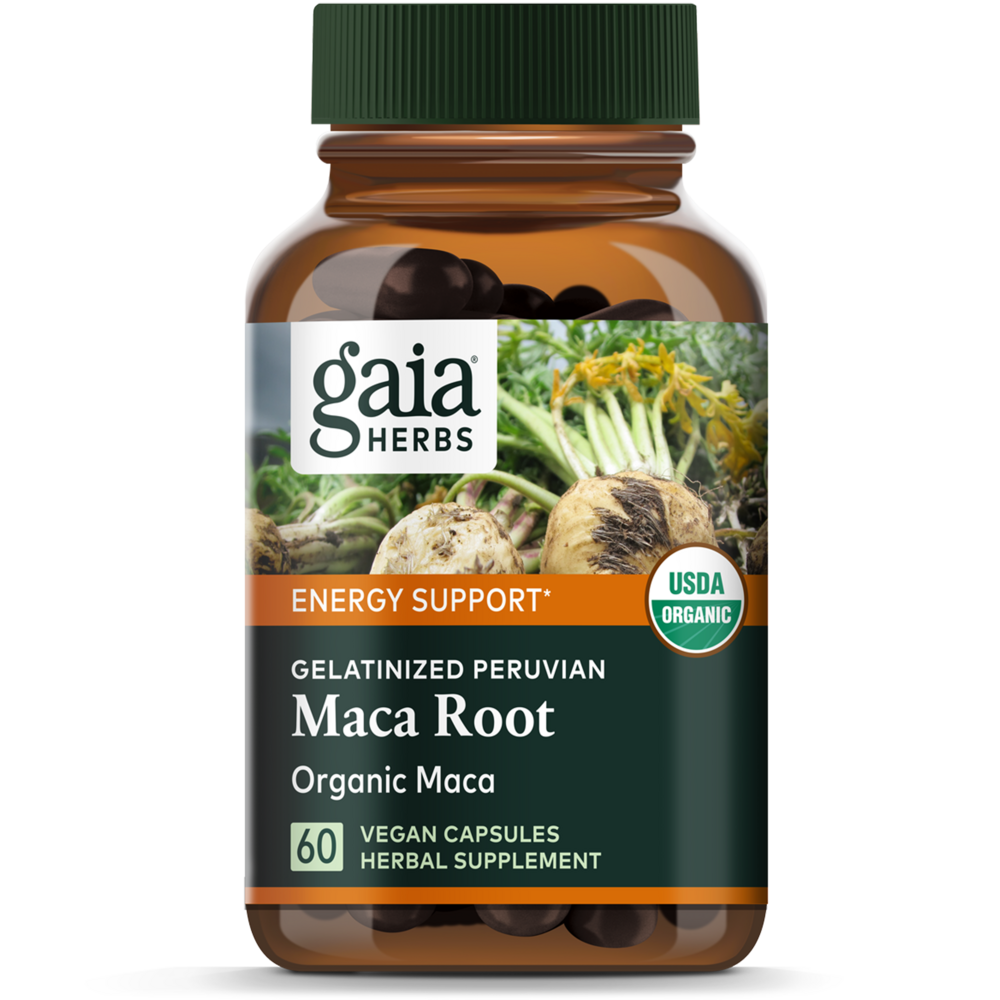  Maca Root (Organic) 500mg Capsules Curated Wellness