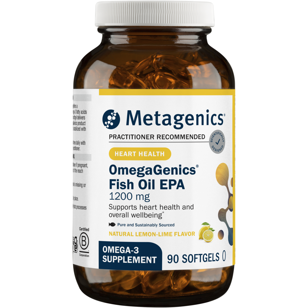  OmegaGenics® Fish Oil EPA 1200mg Curated Wellness