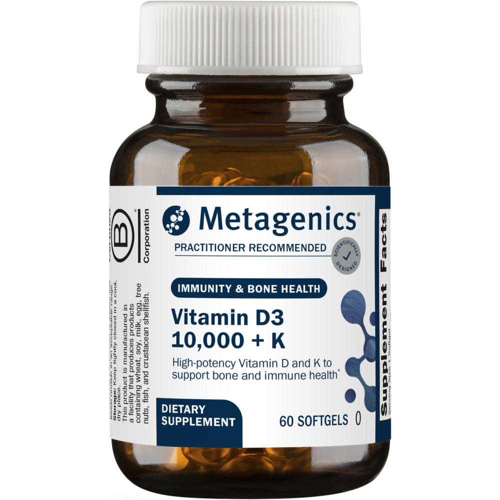  Vitamin D3 10,000 + K Curated Wellness