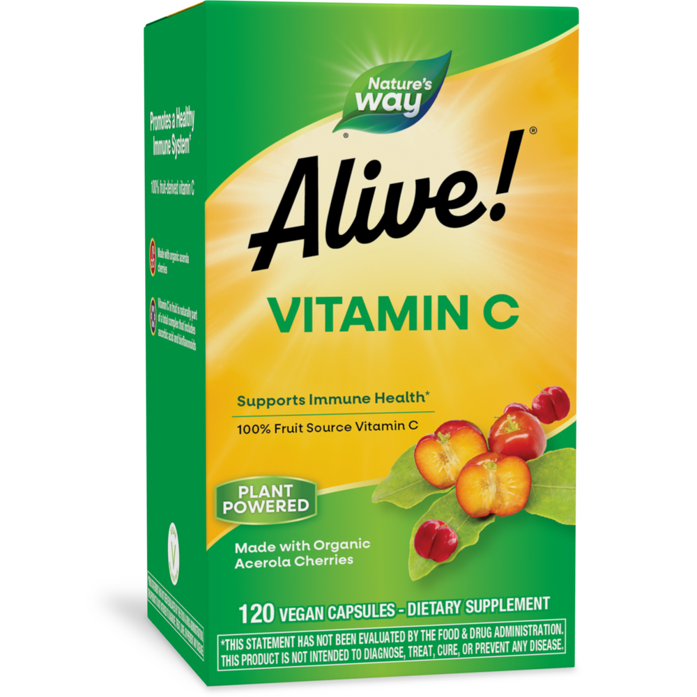 Alive! Immune Support Vit C 120 vegcap