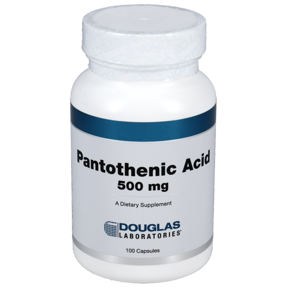  Pantothenic Acid 500mg Curated Wellness