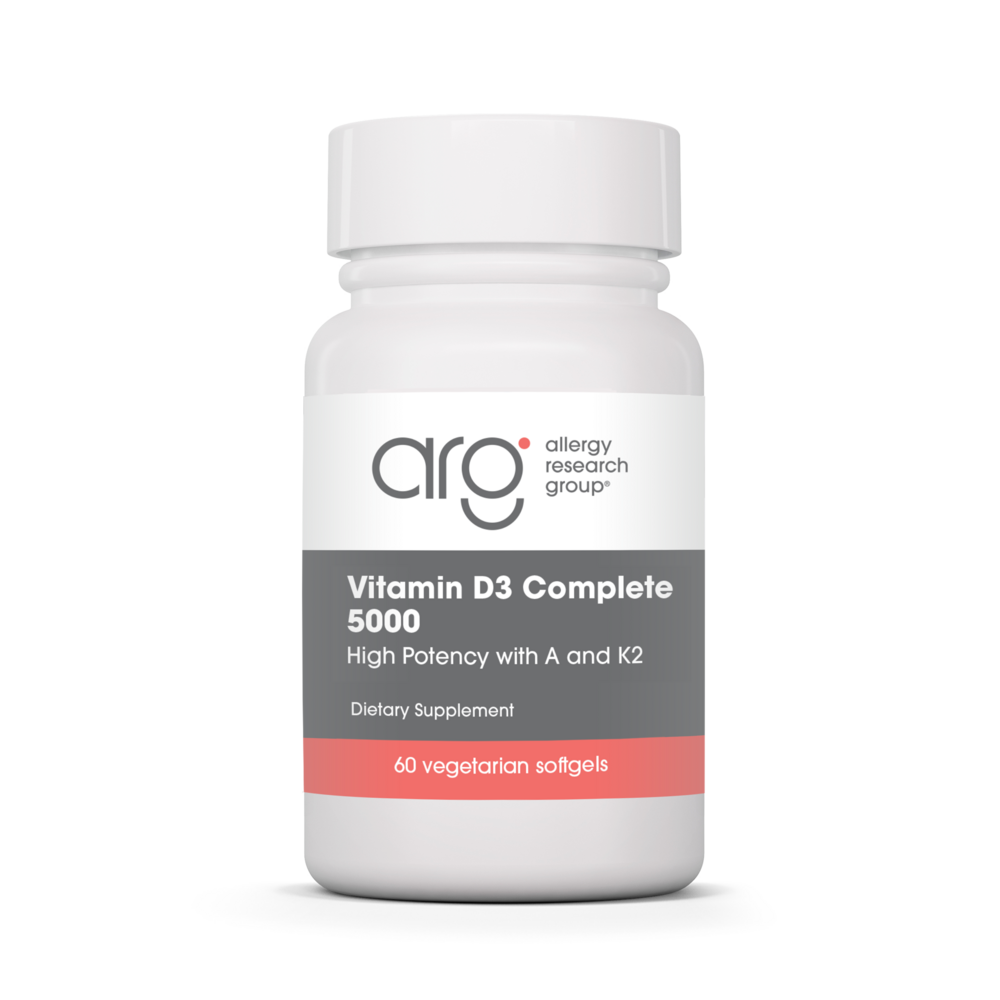  Vitamin D3 Complete 5000 High Potency with A and K2 Curated Wellness