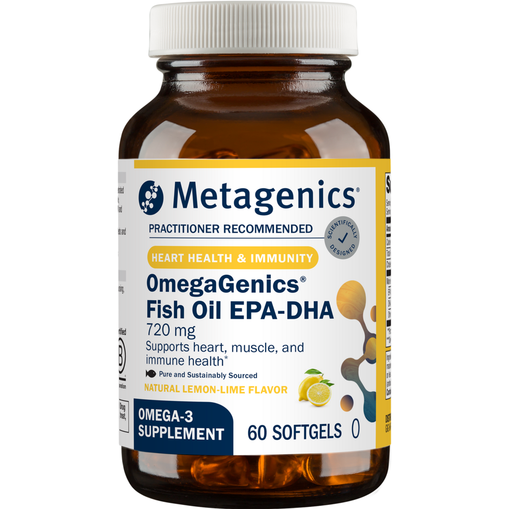  OmegaGenics® EPA-DHA 720 Fish Oil Curated Wellness