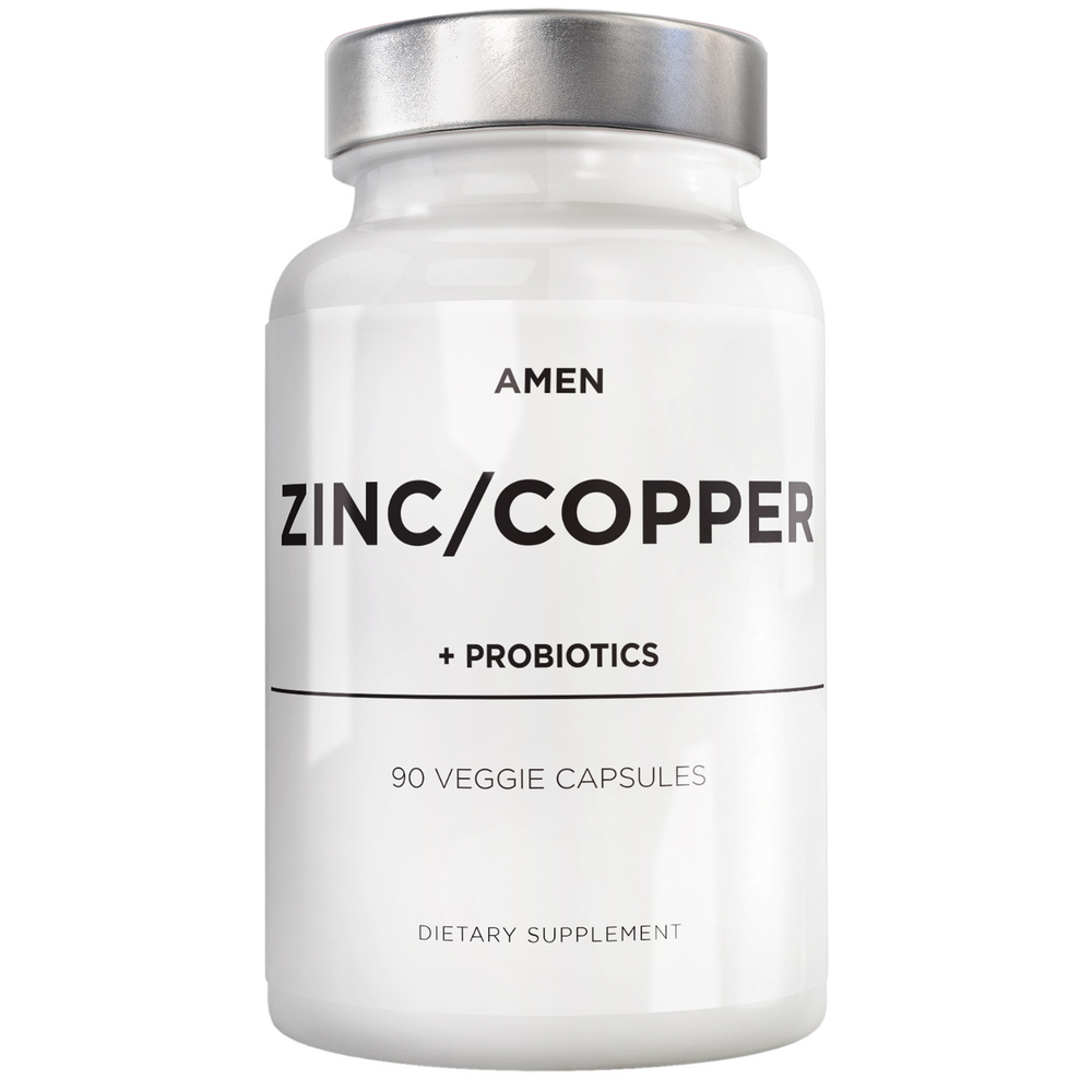  Zinc/ Copper + Probiotics Curated Wellness