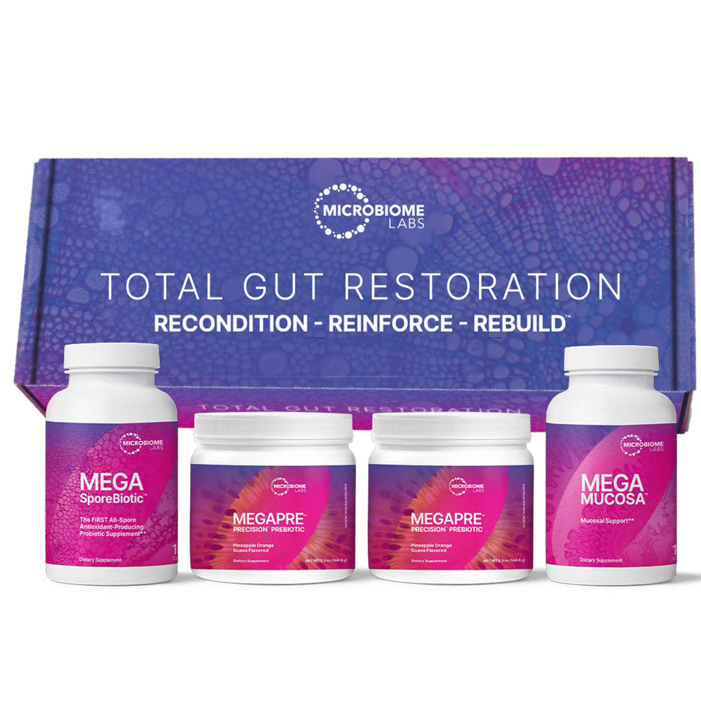  Total Gut Restoration – Kit 4 Curated Wellness