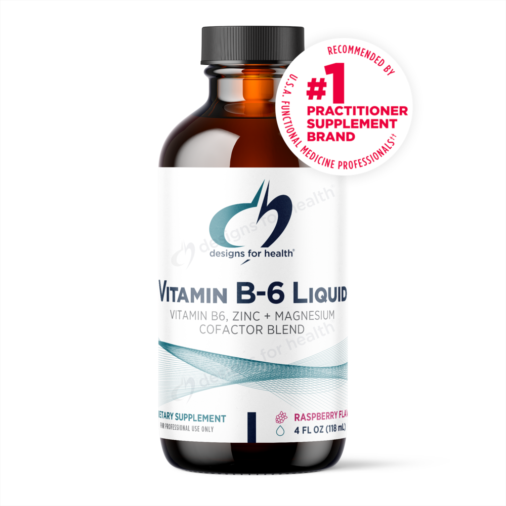  Vitamin B-6 Liquid Curated Wellness