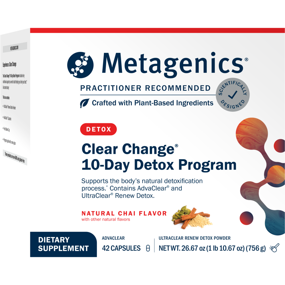  Clear Change®10-Day Detox Program Chai Curated Wellness