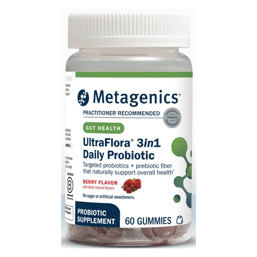  UltraFlora 3 in 1 Daily Probiotic, Berry Curated Wellness