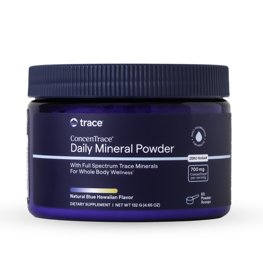  ConcenTrace Daily Mineral Powder - Blue Hawaiian Curated Wellness