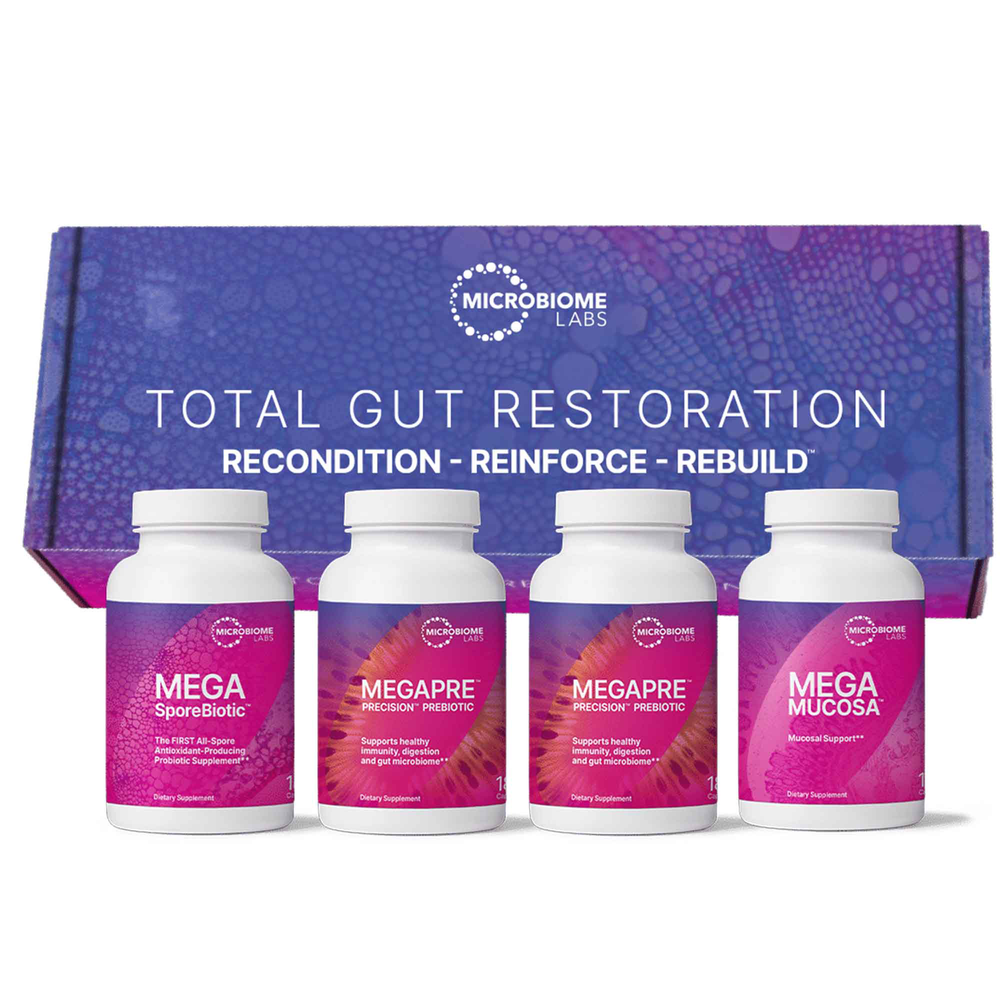  Total Gut Restoration – Kit 1 Curated Wellness
