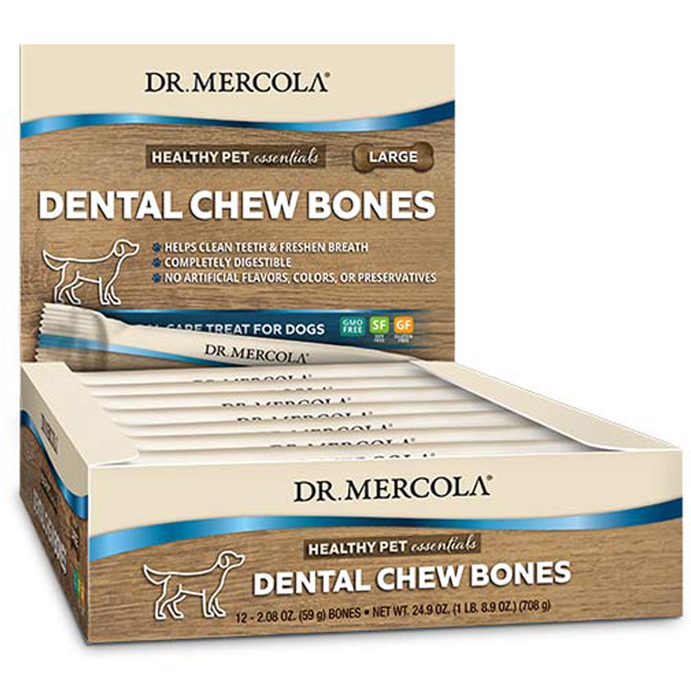  Dog Dental Chew Bones Large Curated Wellness