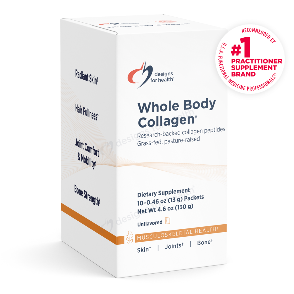  Whole Body Collagen® Single-Use Packets Curated Wellness