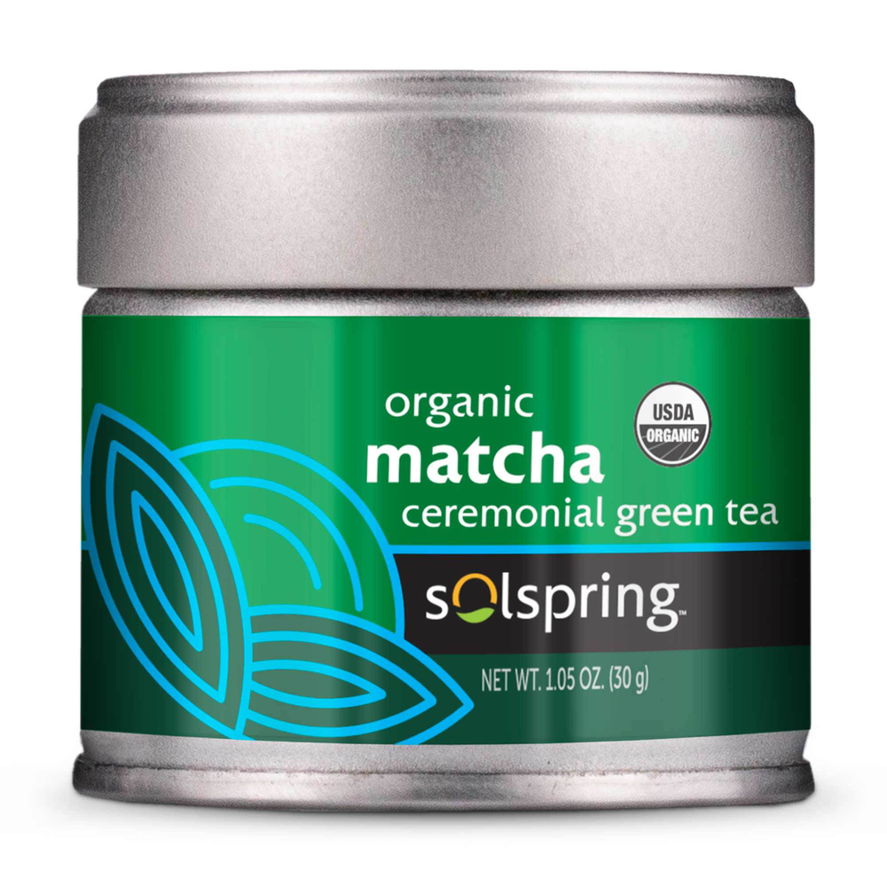  Solspring® Organic Matcha Ceremonial Green Tea Curated Wellness