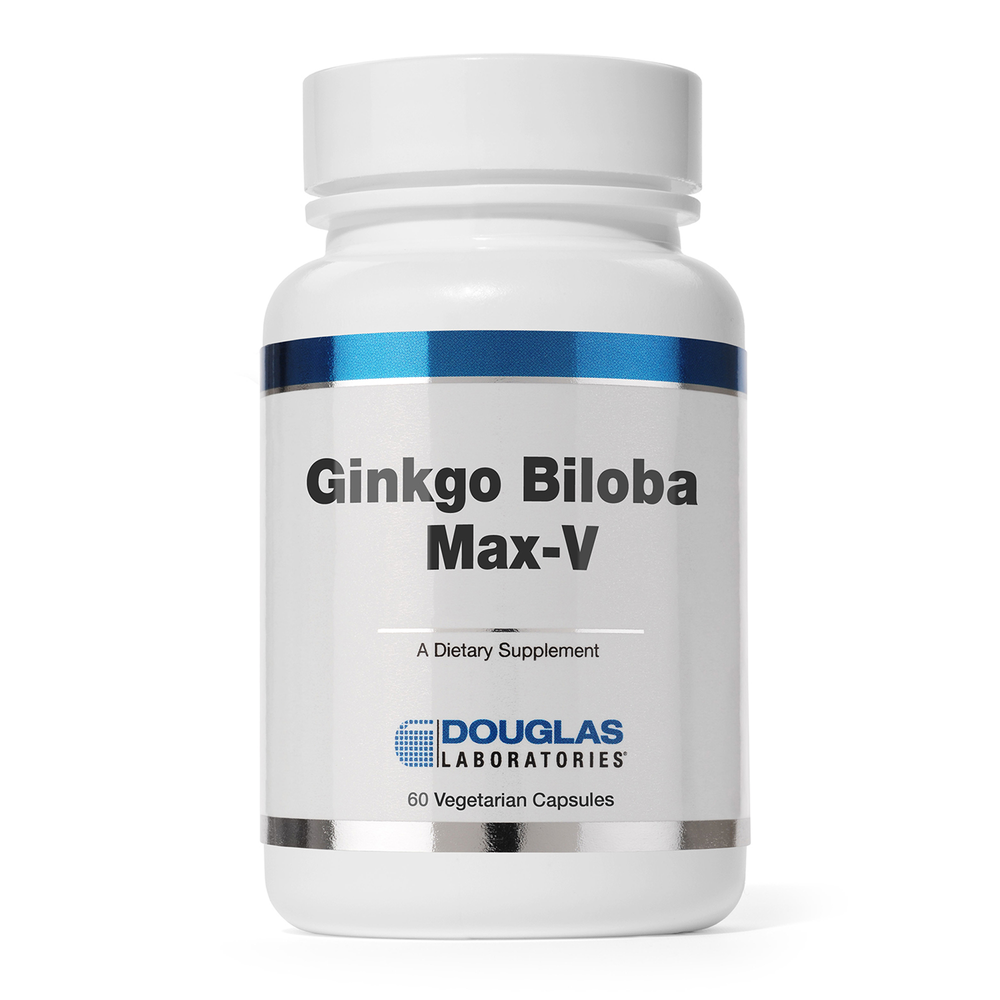  Ginkgo Biloba Max-V 60mg Curated Wellness