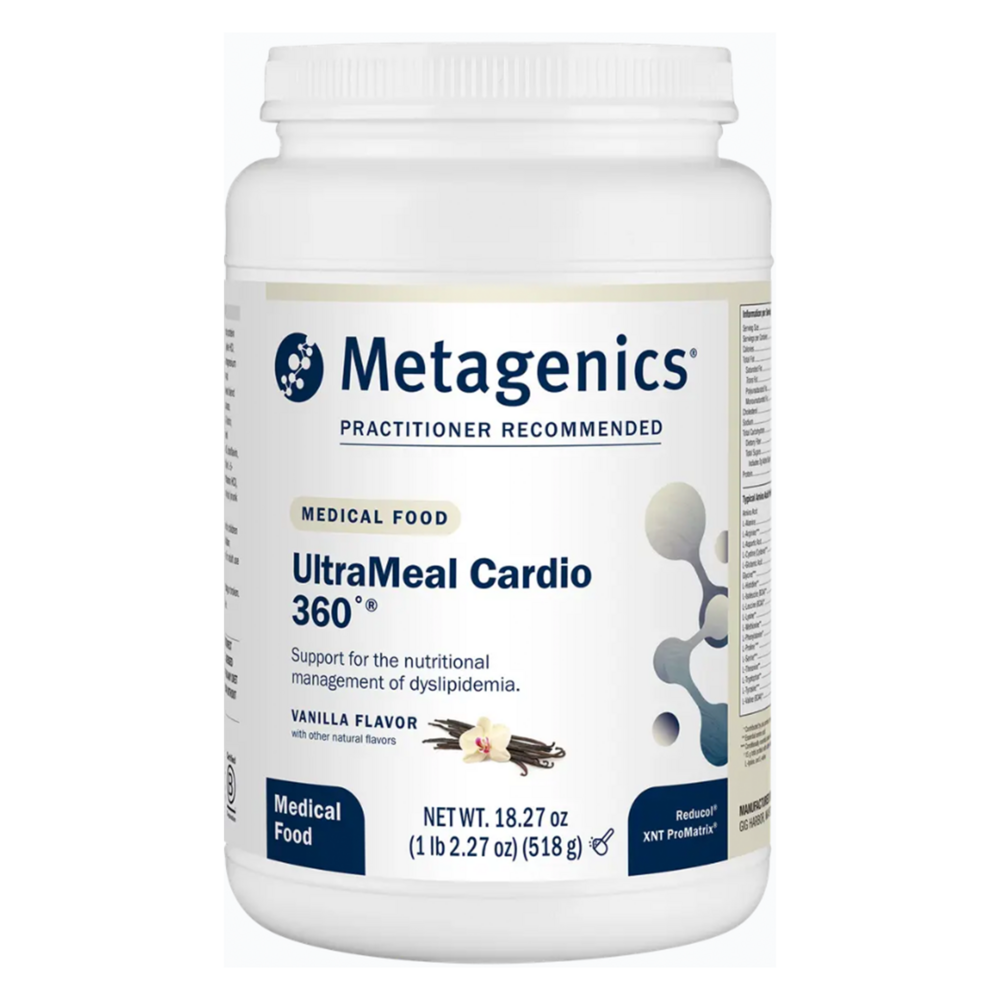  UltraMeal Cardio 360°® Pea & Rice Protein, Vanilla (California Only) Curated Wellness