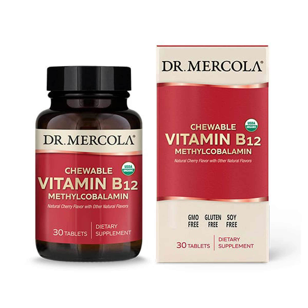  Vitamin B12 Chewable Curated Wellness