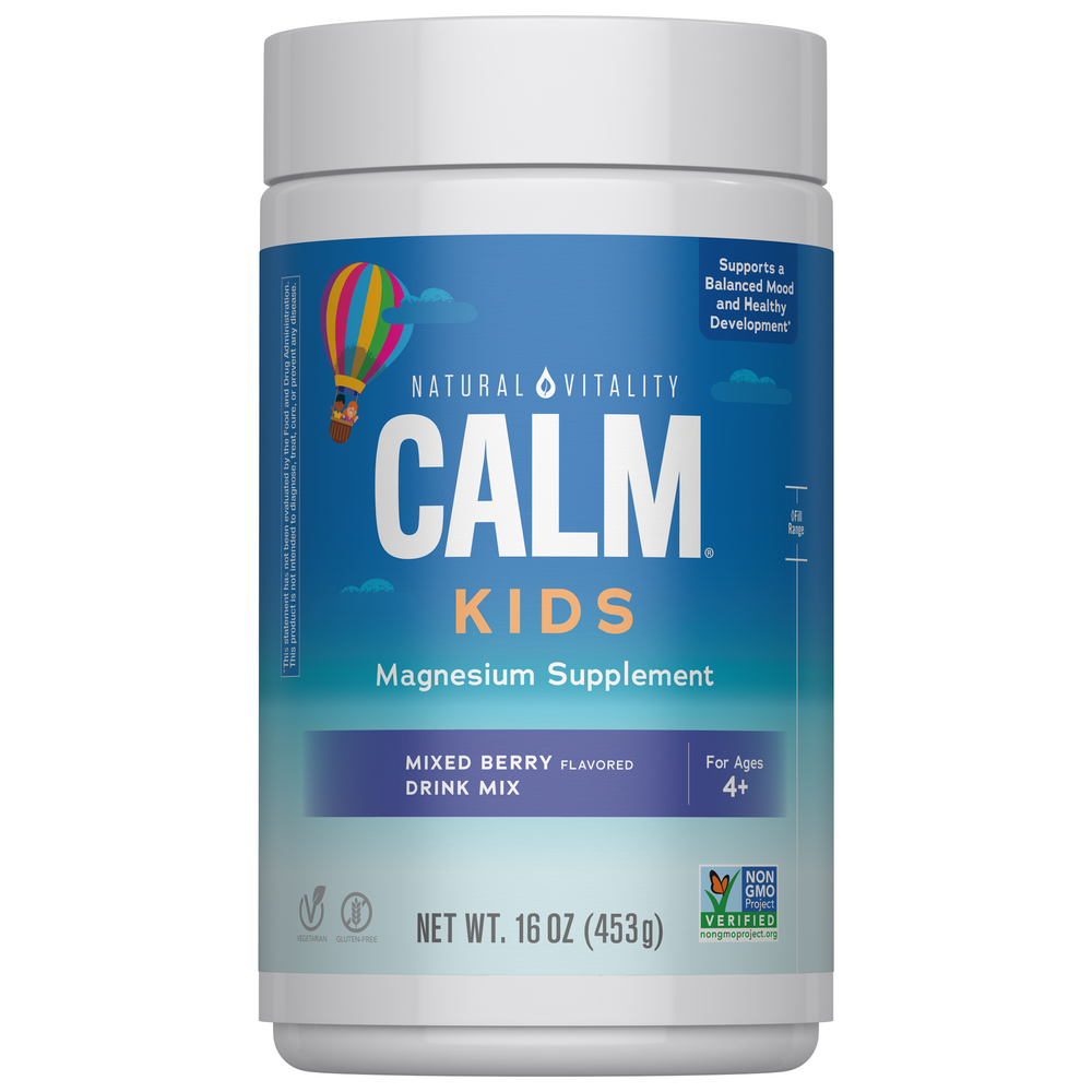  CALM Kids Magnesium Supplement, Mixed Berry Curated Wellness