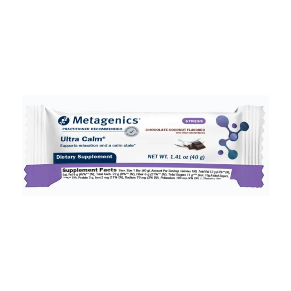  Ultra Calm Bar, Chocolate Coconut (California Only) Curated Wellness