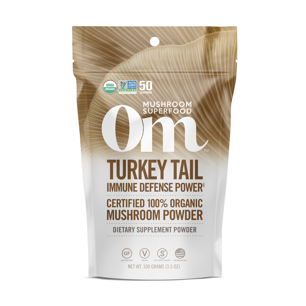  Turkey Tail Mushroom Superfood Powder Curated Wellness