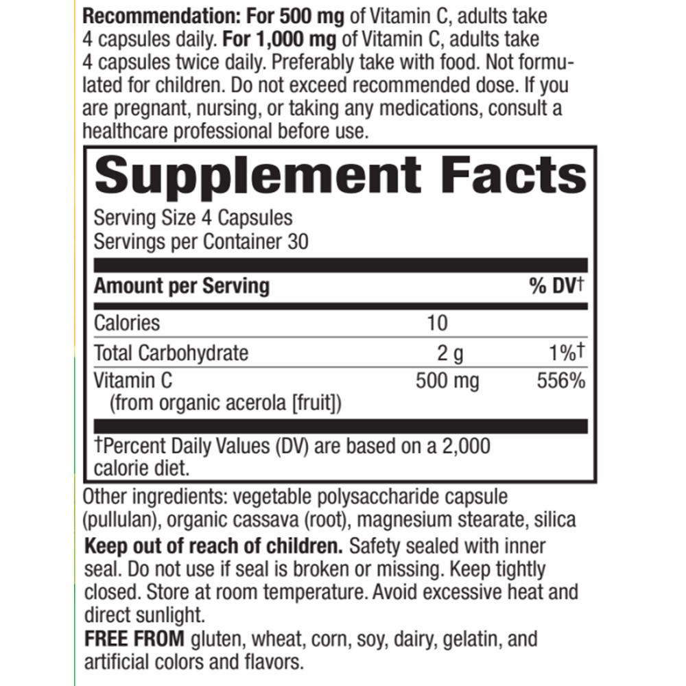 Alive! Immune Support Vit C 120 vegcap
