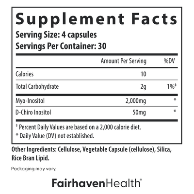 Myo + D-Chiro Inositol