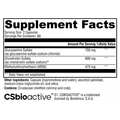 SynovX Recovery 120 Capsules