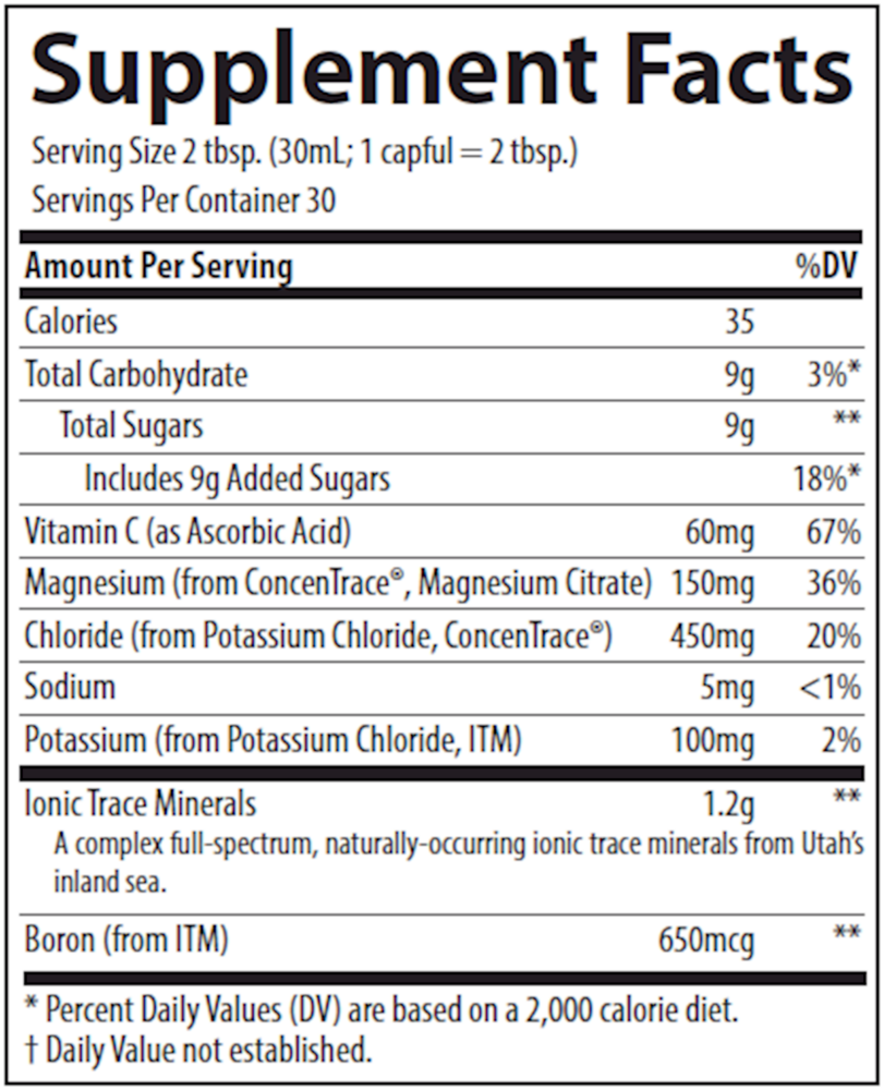 ConcenTrace Trace Minerals 30 fl oz