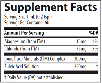 Ionic Fulvic Acid with ConcenTrace