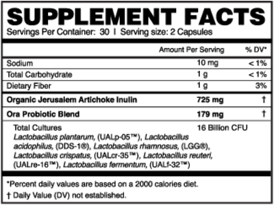 Lady Bugs Women’s Pro & Prebiotic 60caps