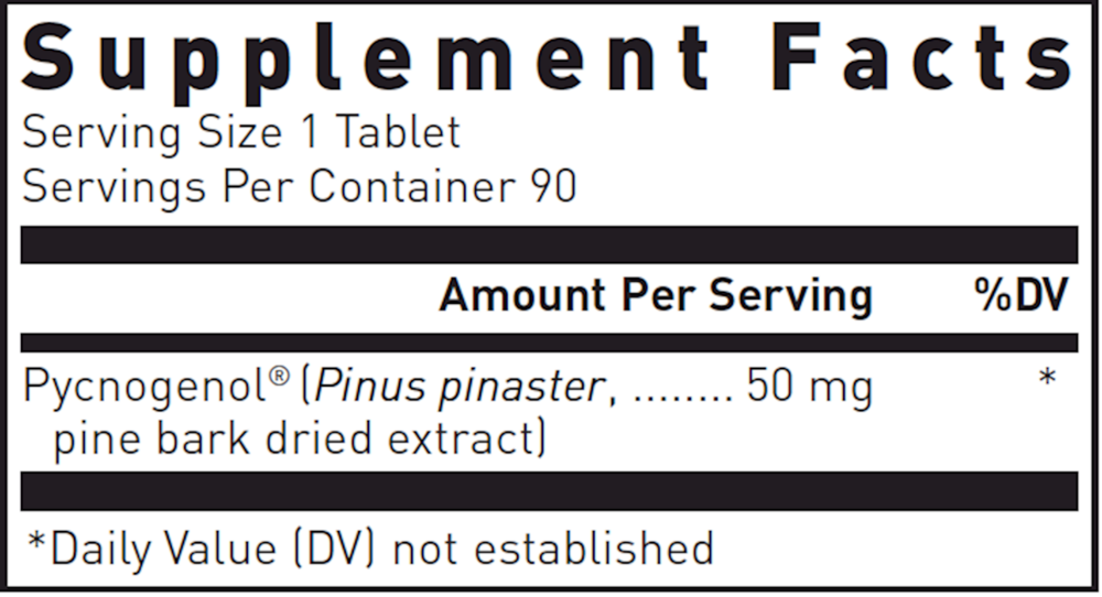 Pycnogenol 50mg
