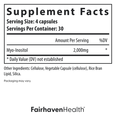Myo-Inositol Supplement for Women and Men