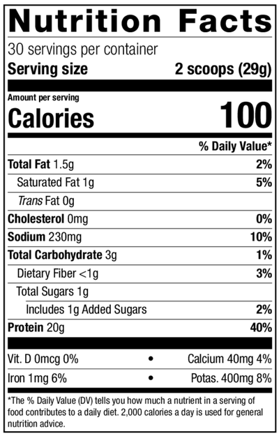 Perfect Protein® Whey, Chocolate (California Only)