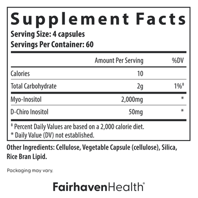 Myo + D-Chiro Inositol