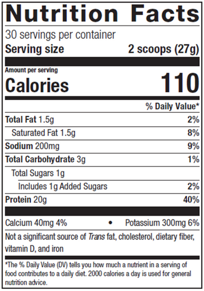  Perfect Protein® Whey, Vanilla (California Only) Curated Wellness