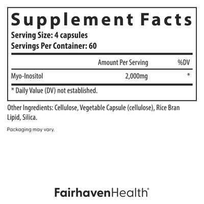 Myo-Inositol Supplement for Women and Men