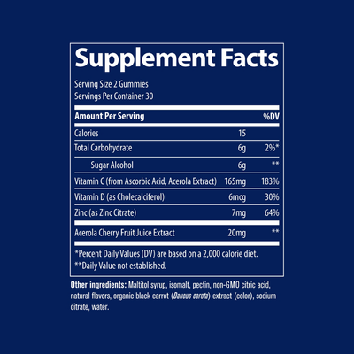 Immunity Gummies 60 ct